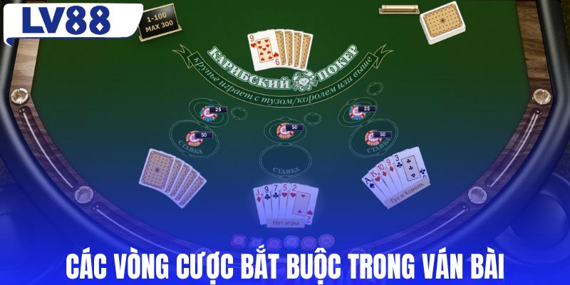 Các vòng cược bắt buộc trong ván bài